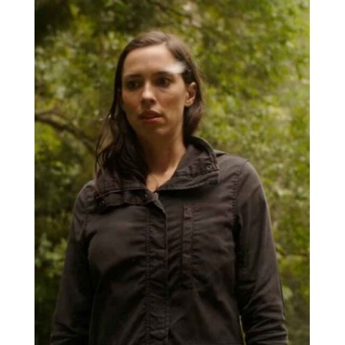 Godzilla vs. Kong Rebecca Hall Dark Brown Cotton Jacket